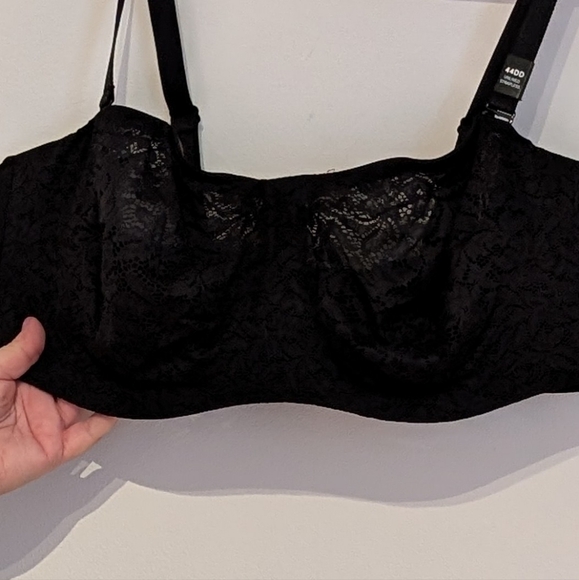 ⚡⚡🆕🫦👀NWT Bandeau bra w/ underwire and detachable straps No UNIBOOB :D - Picture 5 of 5